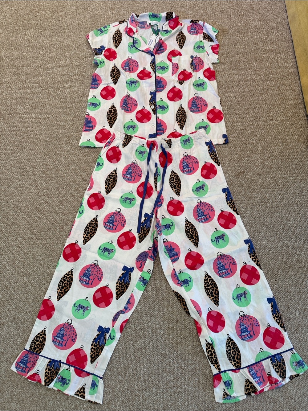 Jayes Studio Christmas Pajama Set